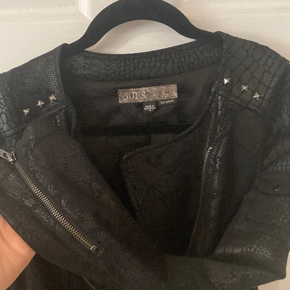 Guess Motorcycle Jacket Size M - Picture 4 of 5